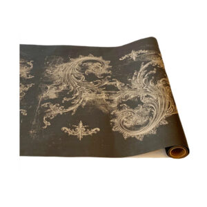 Black Archival Paper Table Runner