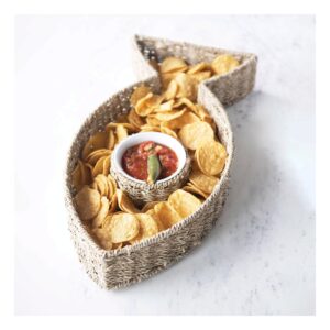 Seagrass Fish Chip and Dip Set