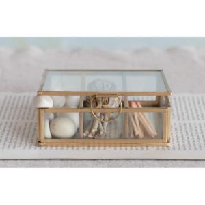 Heirloom Metal and Glass Box