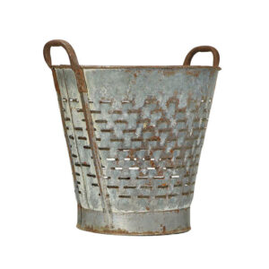 Found Metal Olive Basket - More Coming!