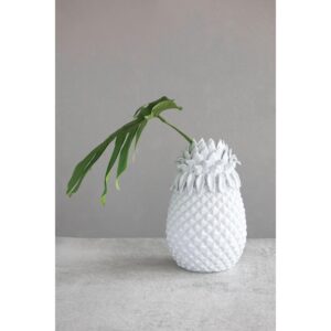 Handmade Stoneware Pineapple Vase