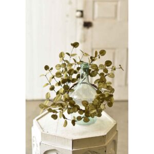 Penny Leaf Candle Ring Wreath