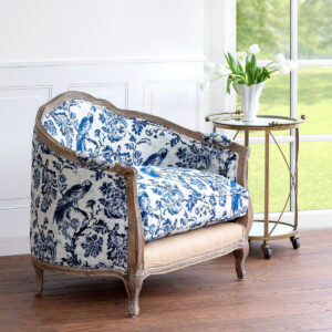 Bluebird Toile Settee- More Coming Soon!