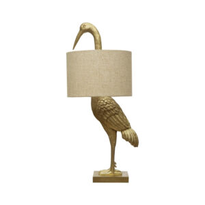 Golden Crane Lamp