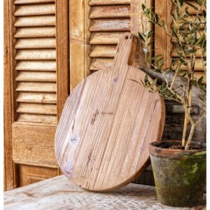 Old Pine Bread Board - Round