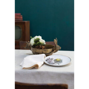 Eric and Eloise Figurine Handled Bowl