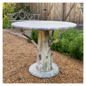 Faux Bois Garden Table - More Coming Soon!