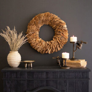 Sponge Mushroom Wreath
