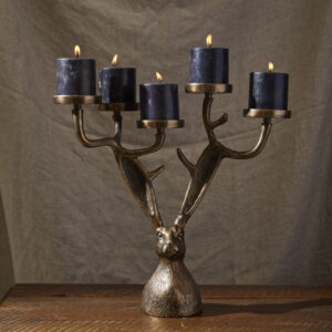 Eric The Hare Candelabra Candle Holder