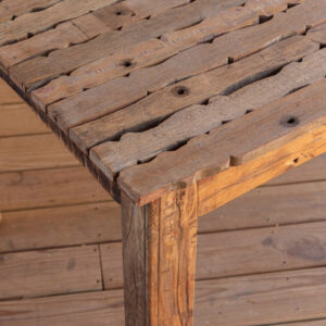 French Picket Primitive Table