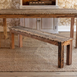 French Picket Primitive Bench