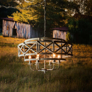 Industrial Trestle Chandelier