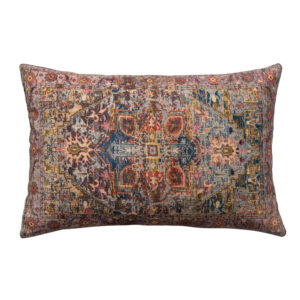 24" Vintage Style Lumbar Pillow