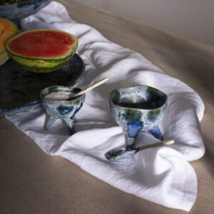 Set of 2 Charcuterie Bowls with Spoons