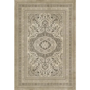 Persian Bazaar Farahan Mahtab Vinyl Floor Cloth - Choose Size