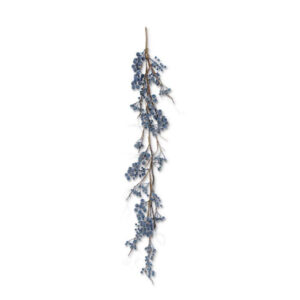 48" Powdered Concord Grape Garland