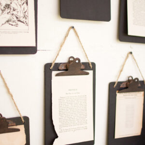 Clipboard Note Holder Wall Decor