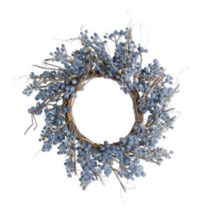 20" Powdered Concord Grape Wreath