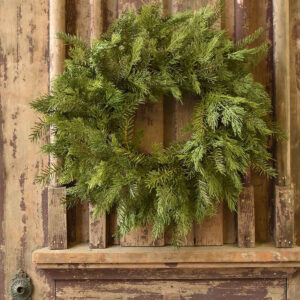 Simple Cedar Wreath