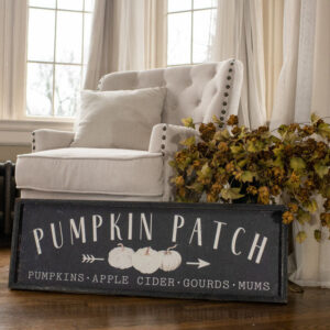 Pumpkin Patch Metal Sign