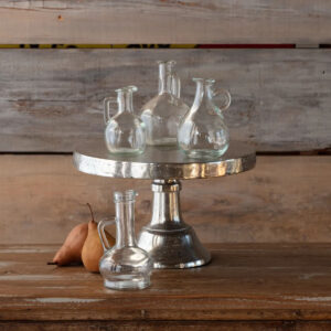 Set of 4 Collected Olive Oil Bottle Vases