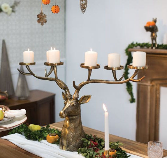 The Glory Buck Candle Holder