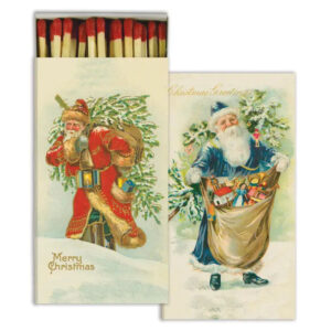 Victorian Santa Design Safety Matches