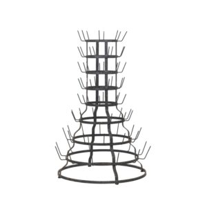 Vintage Style French Bottle Drying Rack