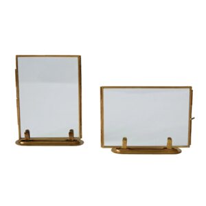 Brass and Glass Frame - Choose Style