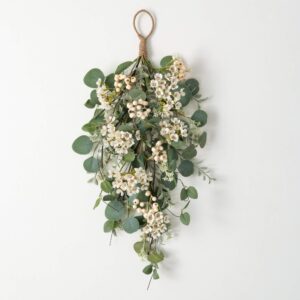 Eucalyptus and Waxflower Swag