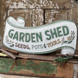 Garden Shed Sign