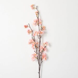 43" Pink Blossom Stem