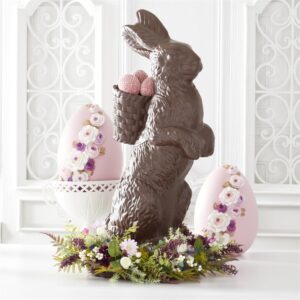 34.25" Resin Chocolate Bunny