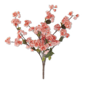 25" Peach Blossom Spray