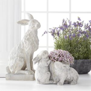 Old Country Estate Garden Bunny Planter