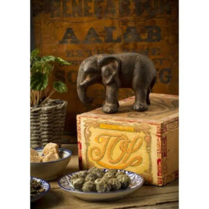 Vintage Style Cast Iron Toy Elephant