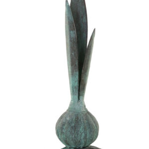 Verdigris Bulb Bud Vase by Cody Foster