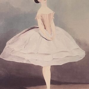 12" x 16" Framed Artwork - Ballerina