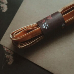 10ft Copper Velvet Ribbon