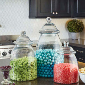 Glass Canister Jar - Choose Size