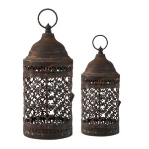 Rustic Lantern Set