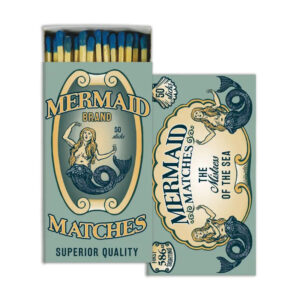 Mermaid Design Safety Matches