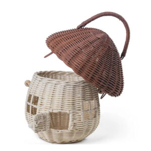 Mushroom House Basket