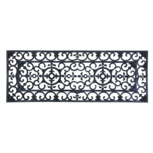 47" Ornate Rubber Doormat