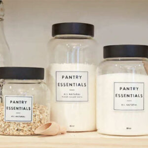 Set of 3 Pantry Essential Canisters