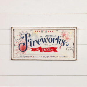 28" Fireworks Sign
