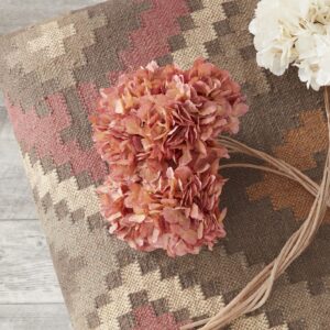 27" Vintage Pink Hydrangea Stem