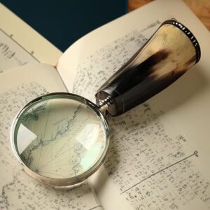 Horn Handle Magnifying Glass