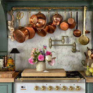 Artisian Rail Pot Rack