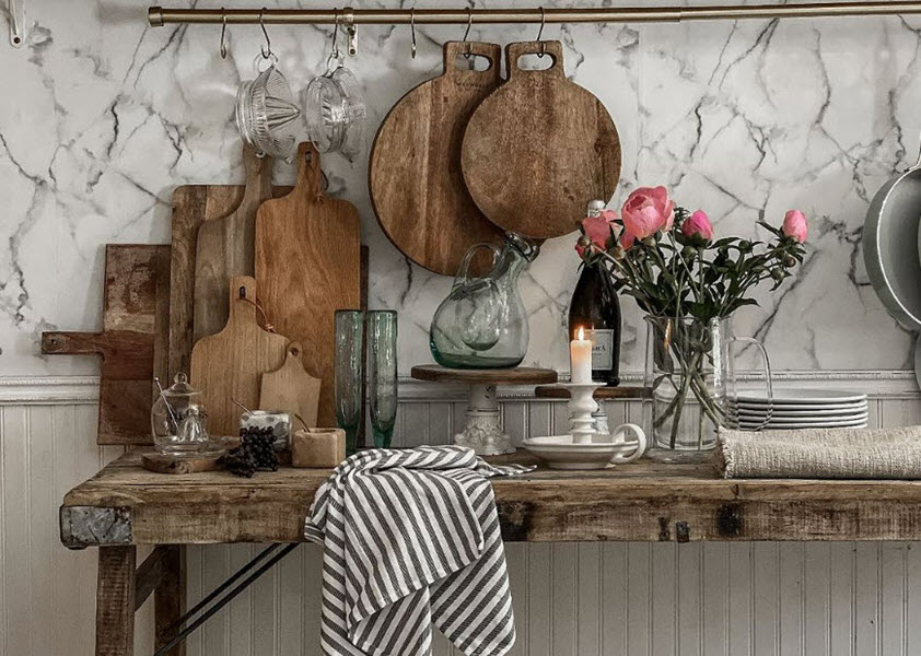 Vintage Farmhouse Style Home Decor